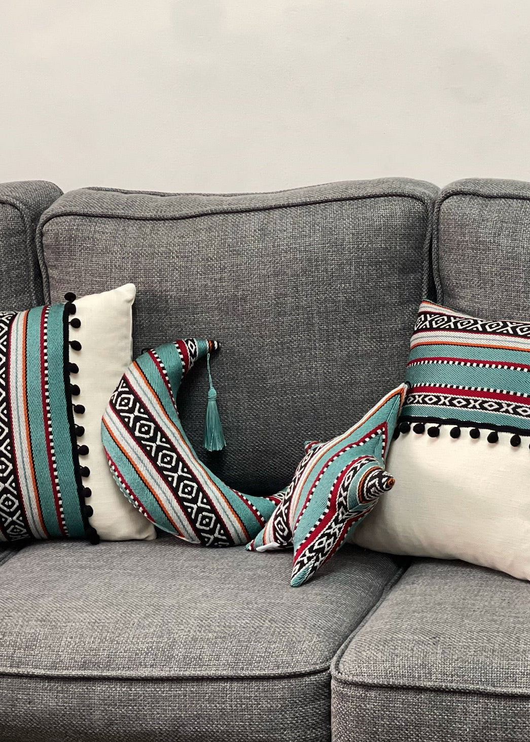 Moon and Star pillow