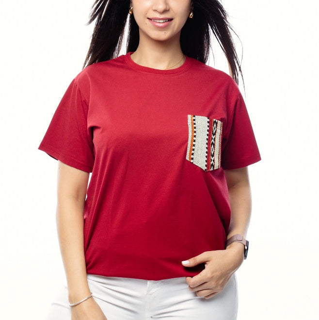 Multicolor Tshirt with pocket