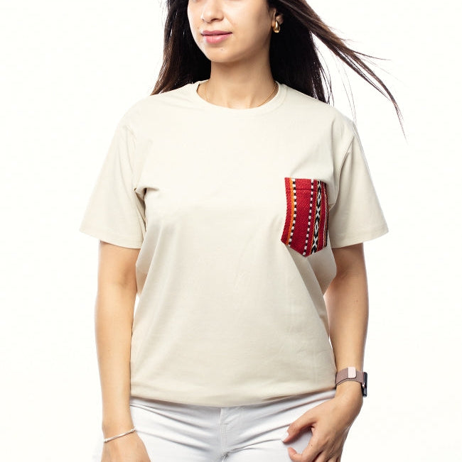 Multicolor Tshirt with pocket