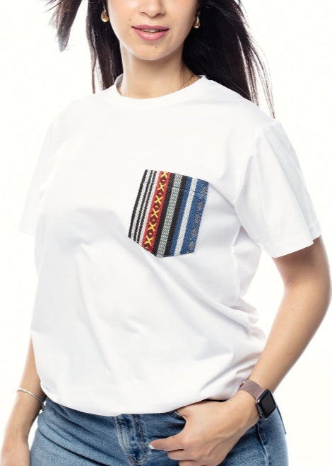 White Tshirt With Pocket