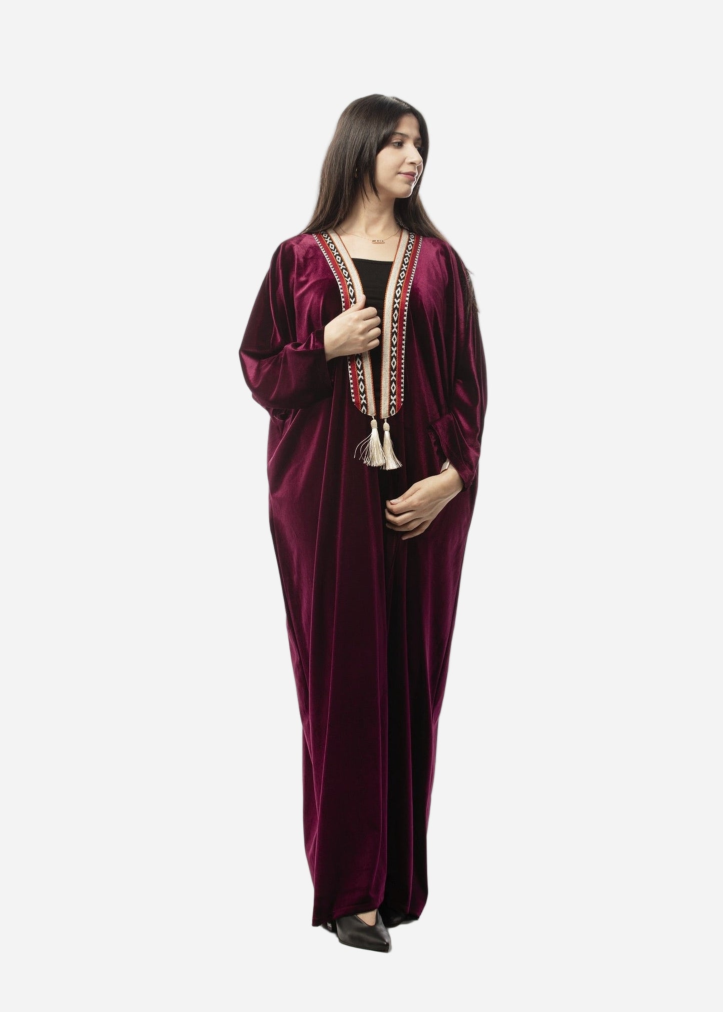 Velvet Bisht Abaya