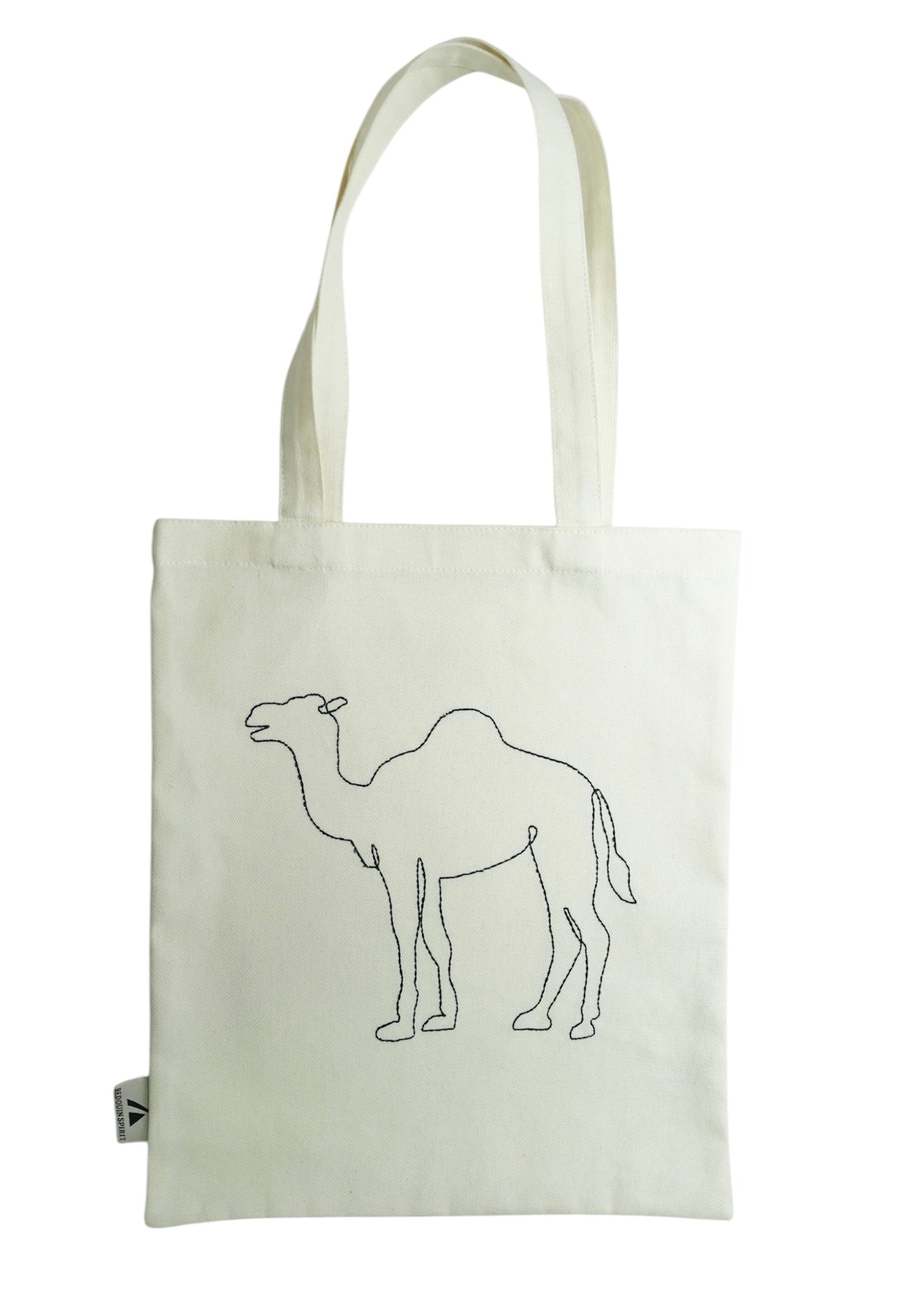 Camel tote bag