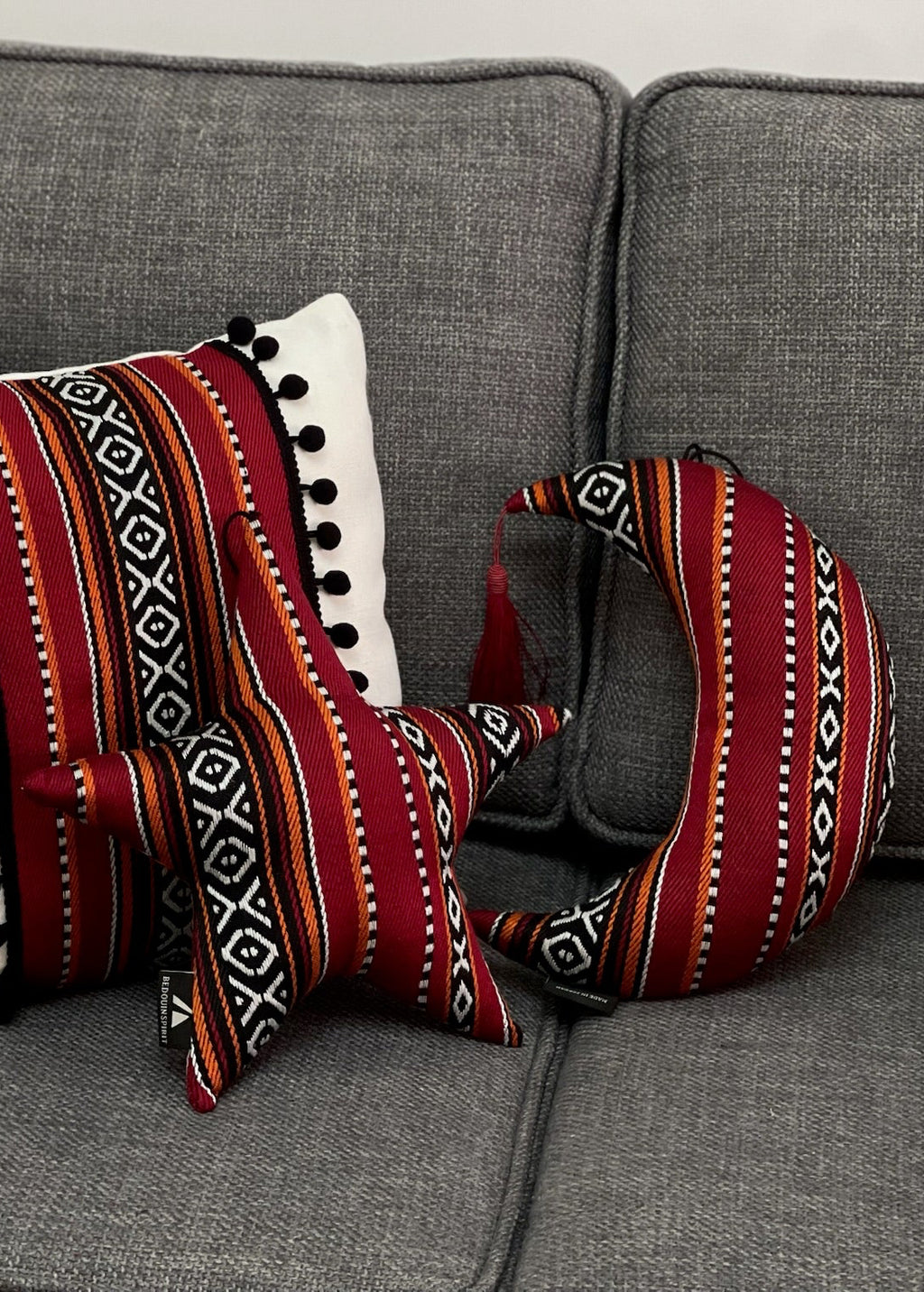 Almohada de luna y estrella