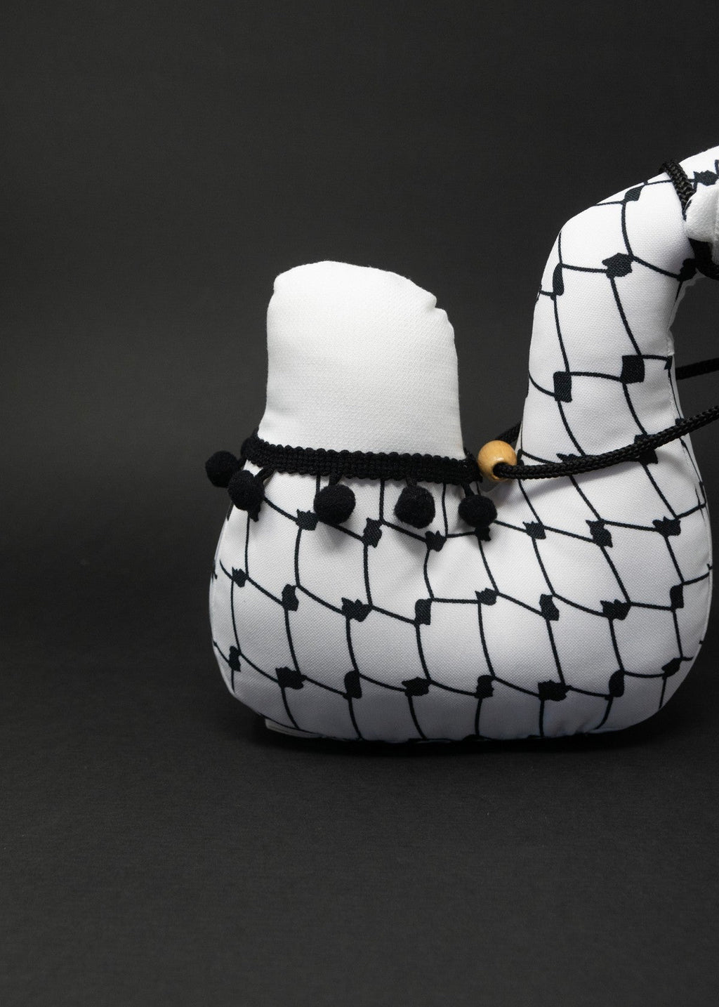 Palestinian Keffiyeh camel