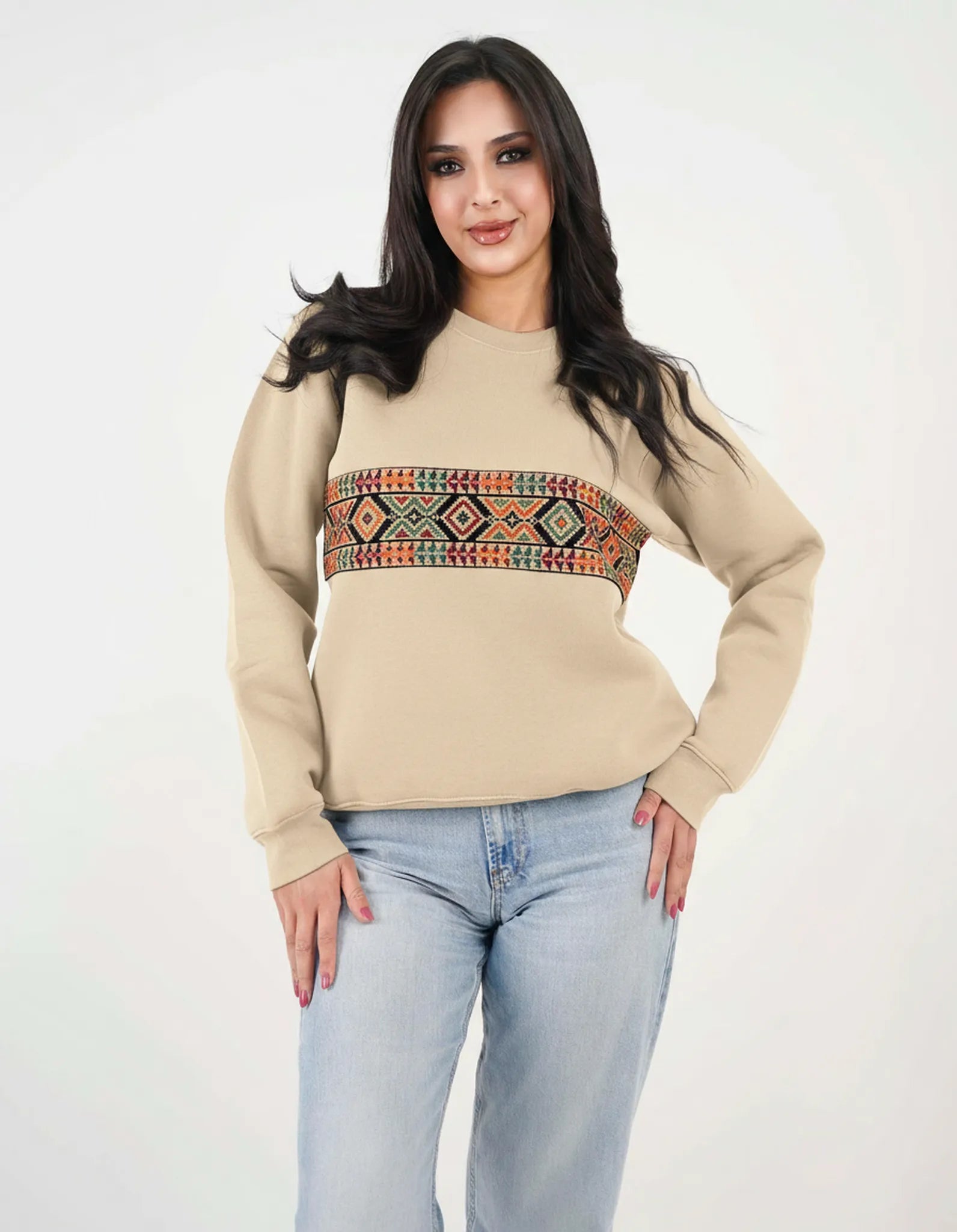 Embroidery Sweatshirt - Unisex