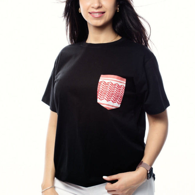 Black Tshirt With Pocket