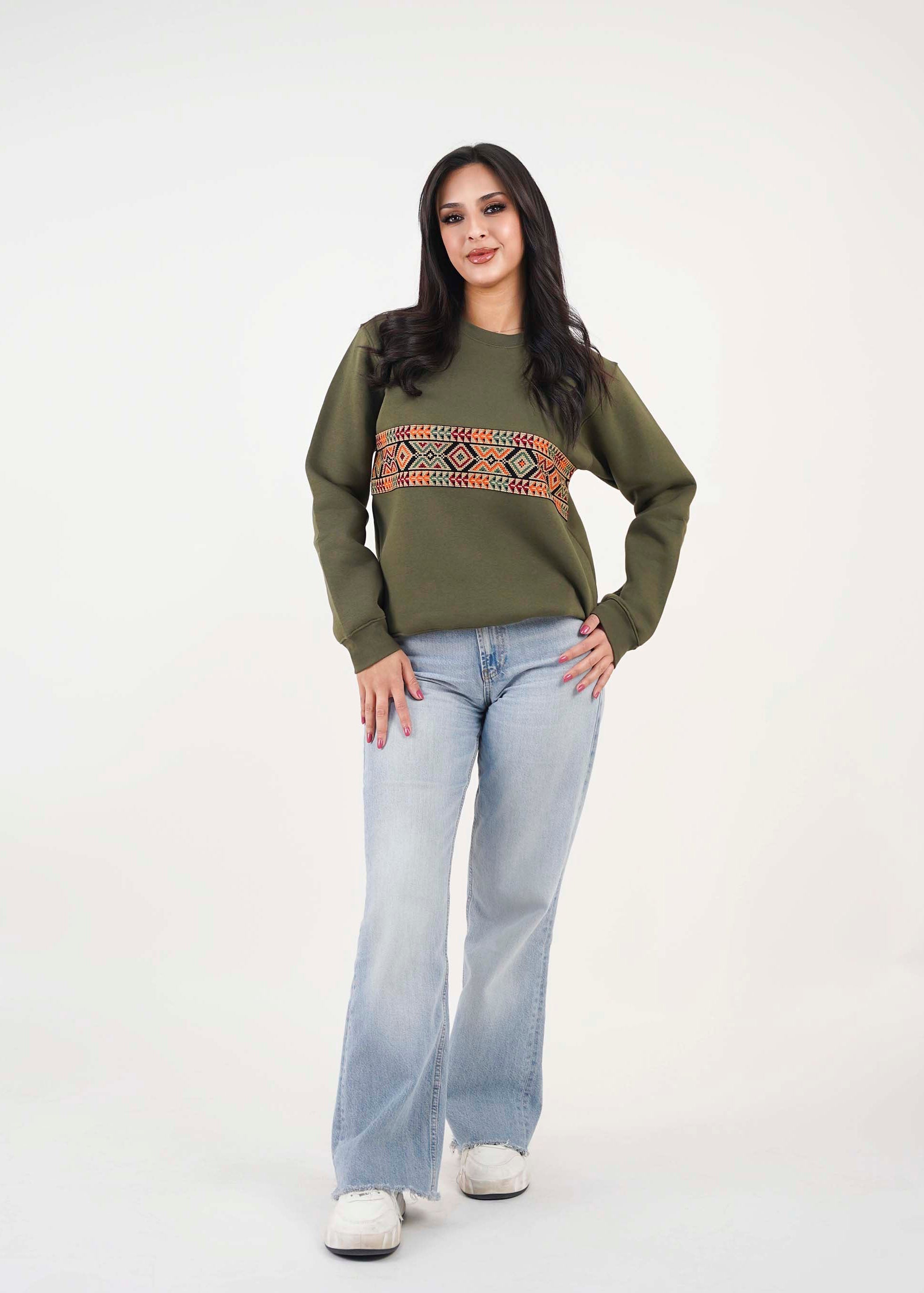 Embroidery Sweatshirt - Unisex