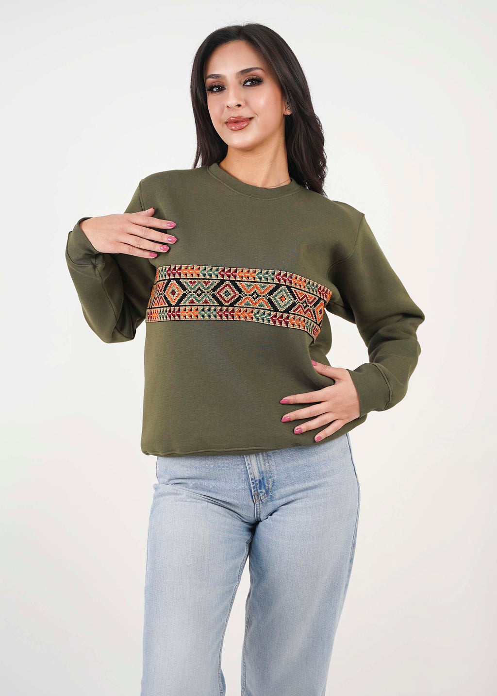 Embroidery Sweatshirt - Unisex