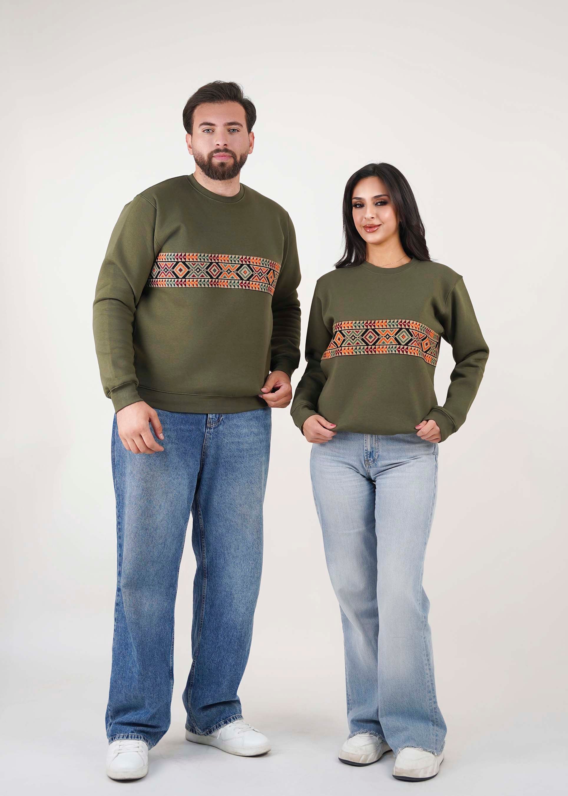 Embroidery Sweatshirt - Unisex