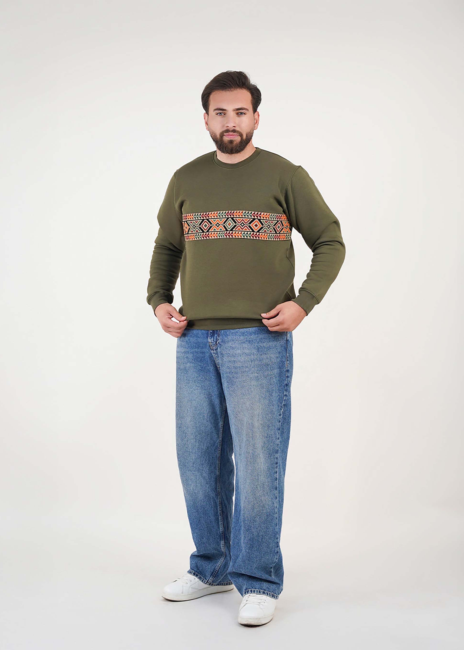 Embroidery Sweatshirt - Unisex