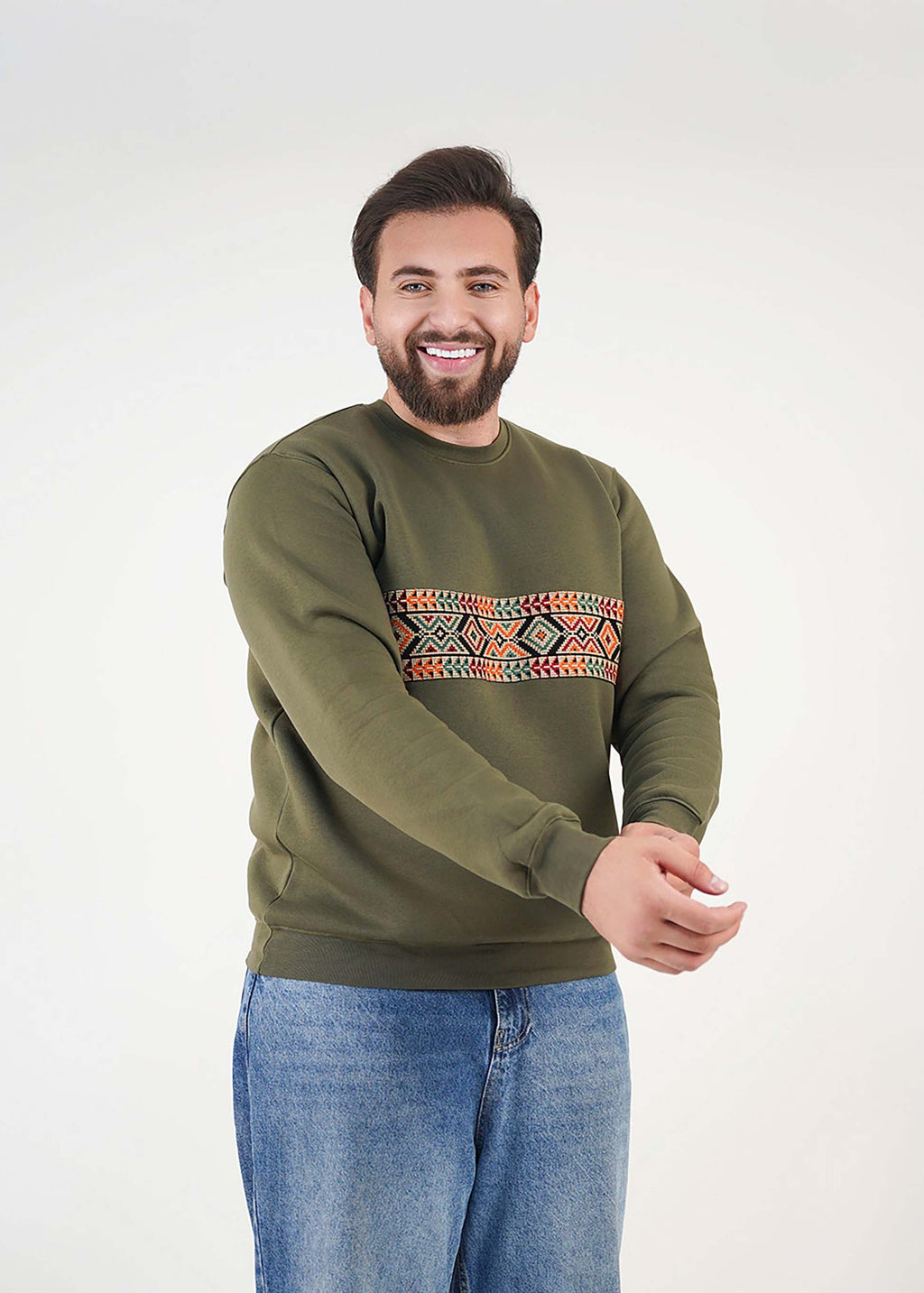 Embroidery Sweatshirt - Unisex