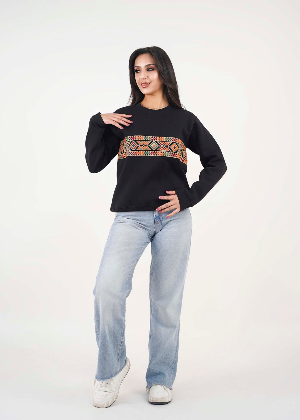 Embroidery Sweatshirt - Unisex