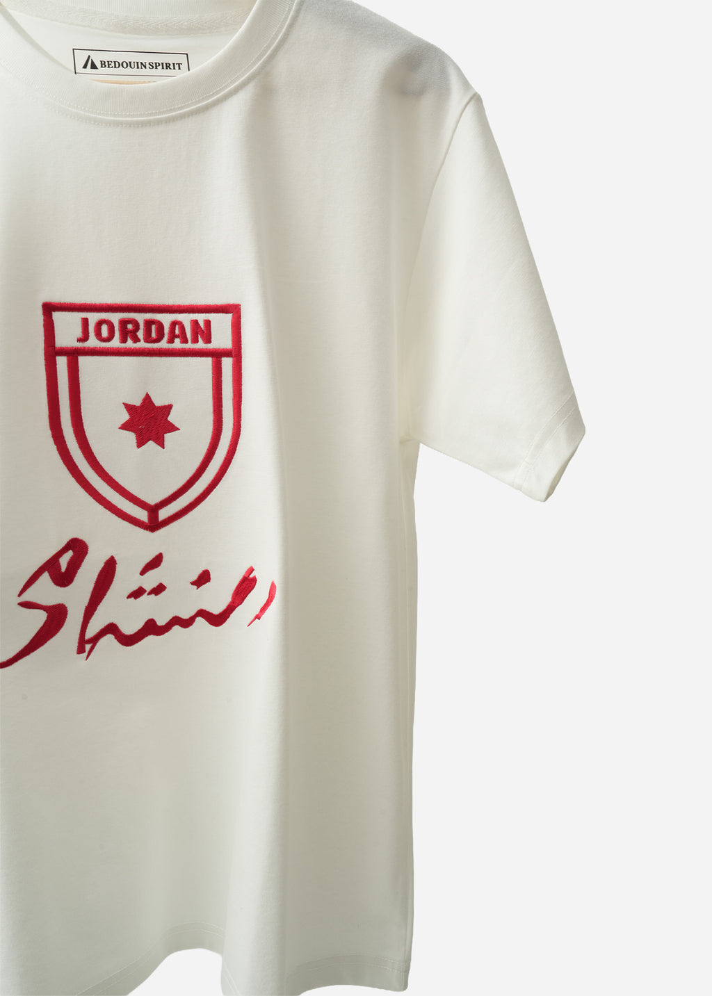 Nashama Jordan Embroidered T-Shirt