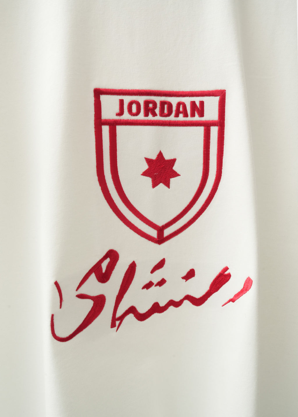 Nashama Jordan Embroidered T-Shirt