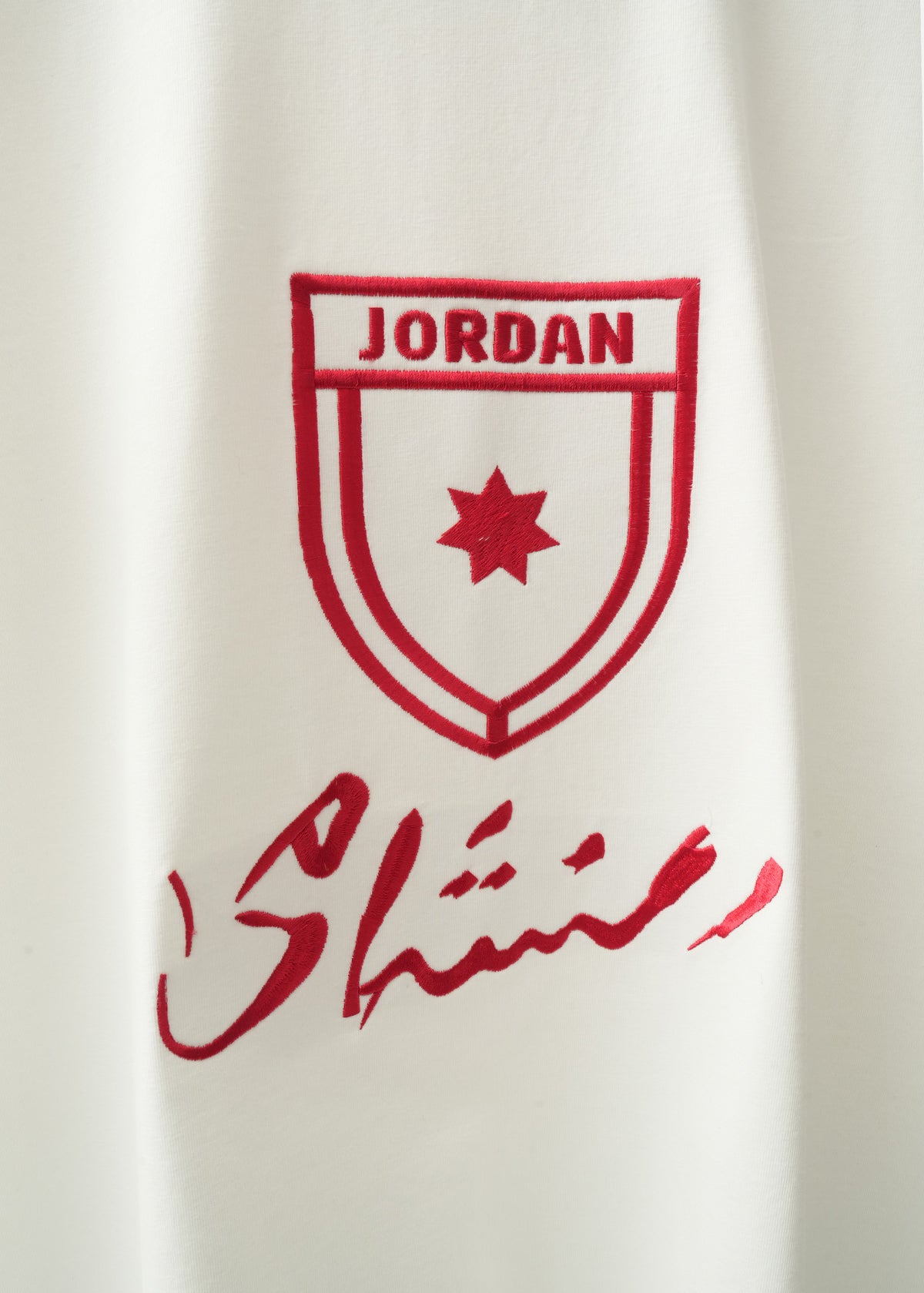 Nashama Jordan Embroidered T-Shirt