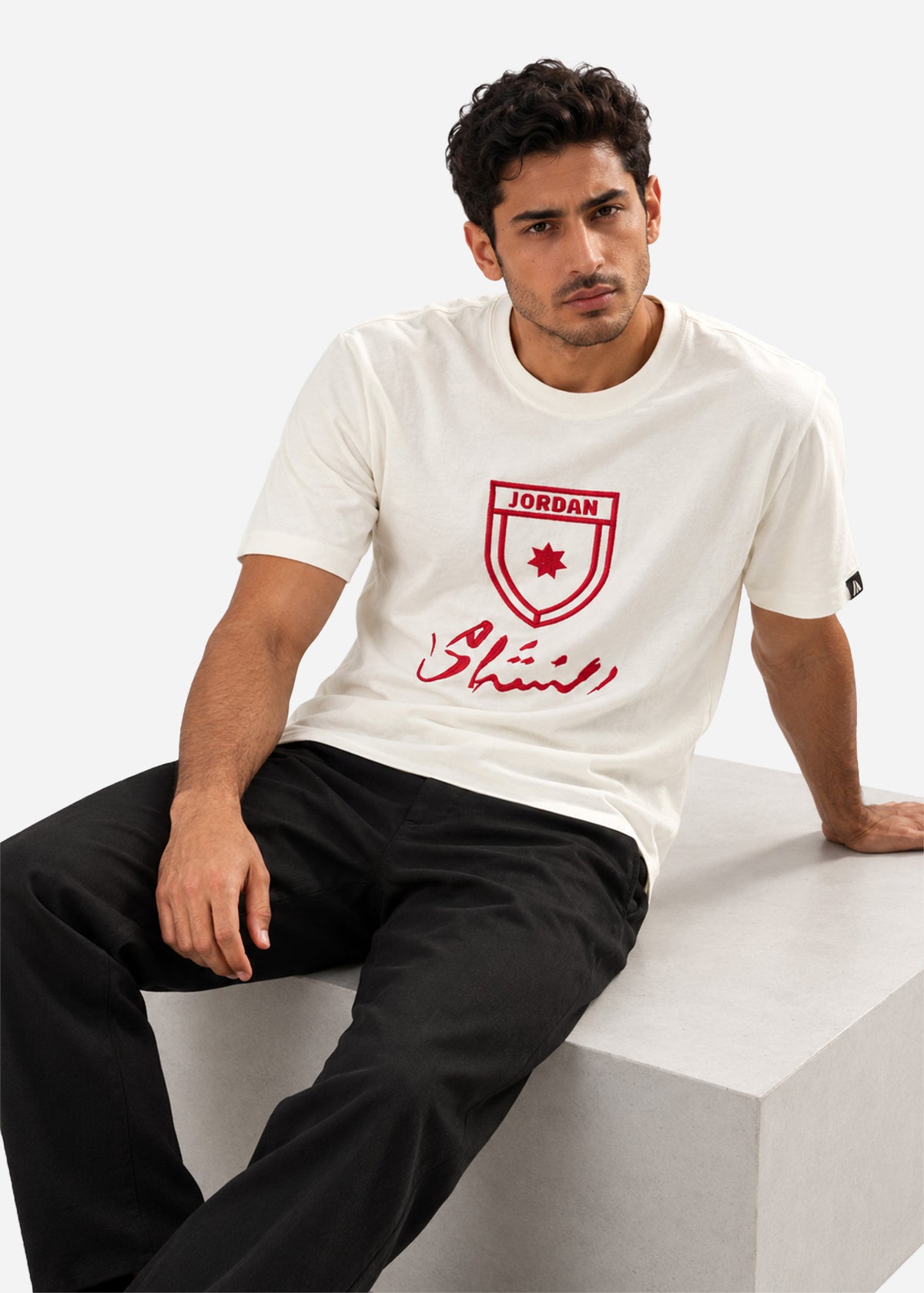 Nashama Jordan Embroidered T-Shirt
