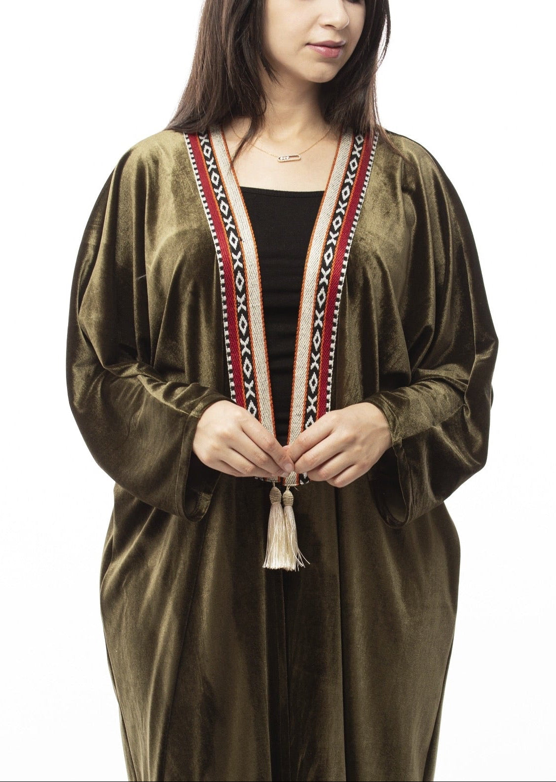 Velvet Bisht Abaya