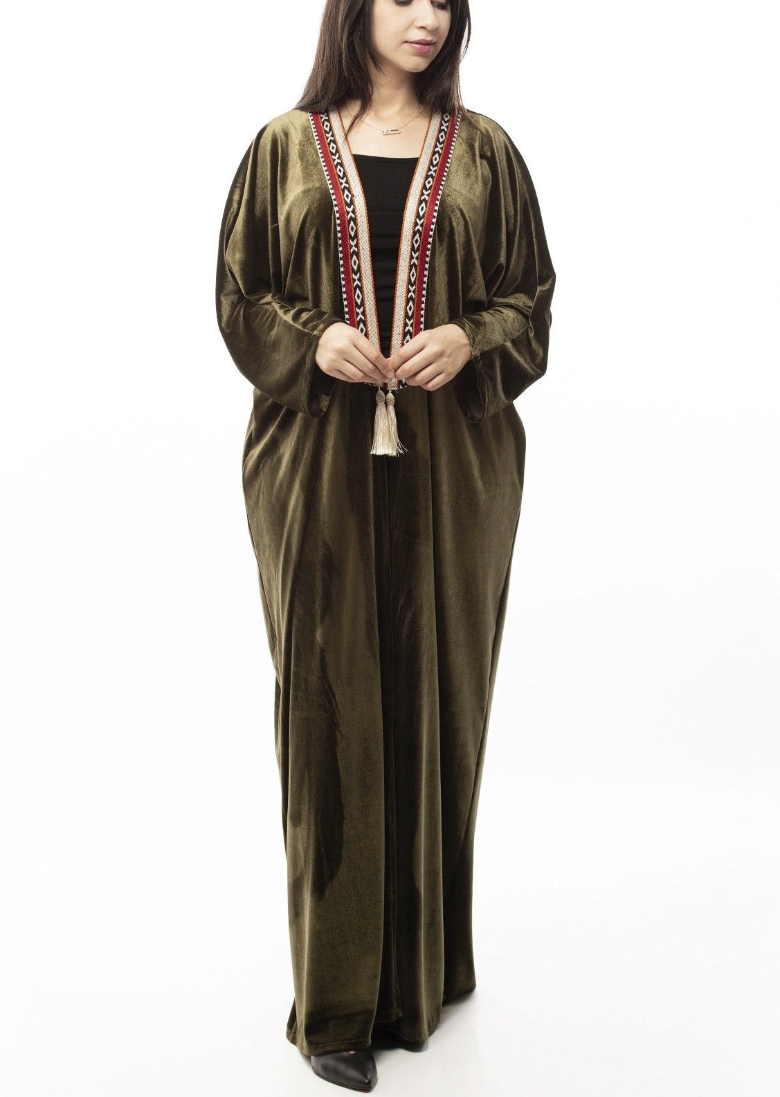 Velvet Bisht Abaya