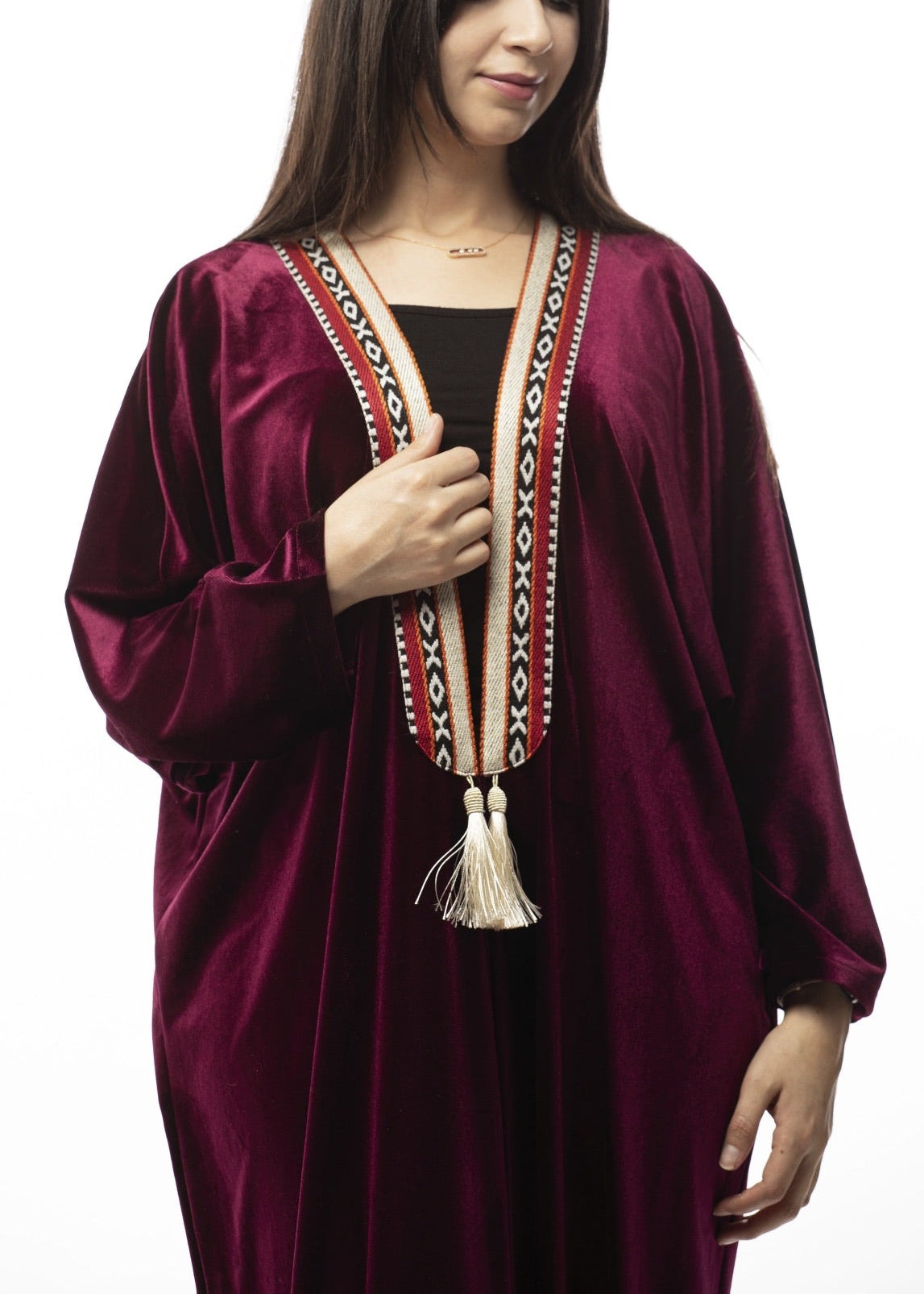 Velvet Bisht Abaya