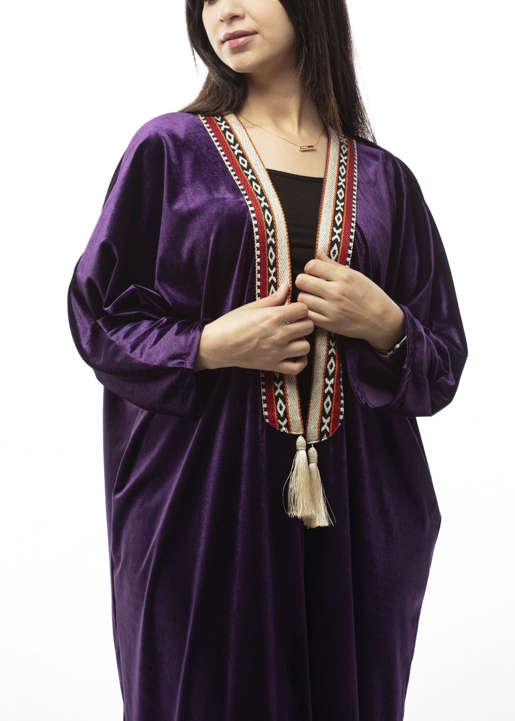 Velvet Bisht Abaya