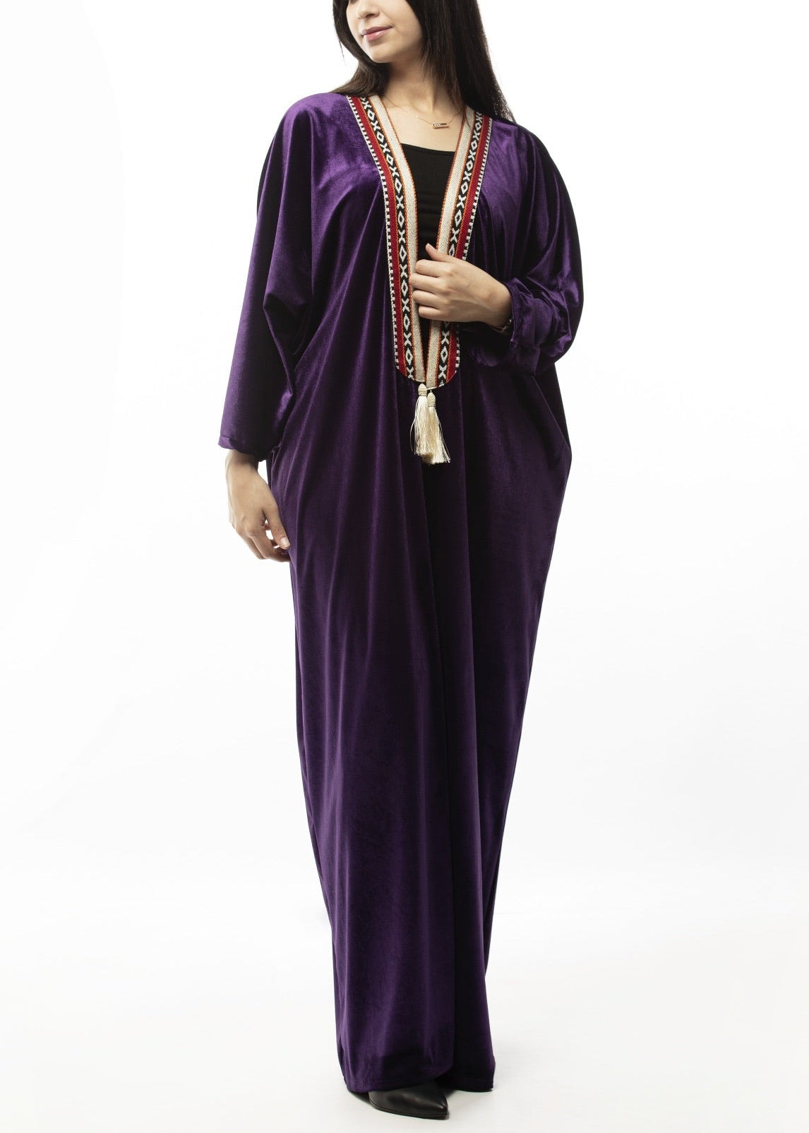 Velvet Bisht Abaya