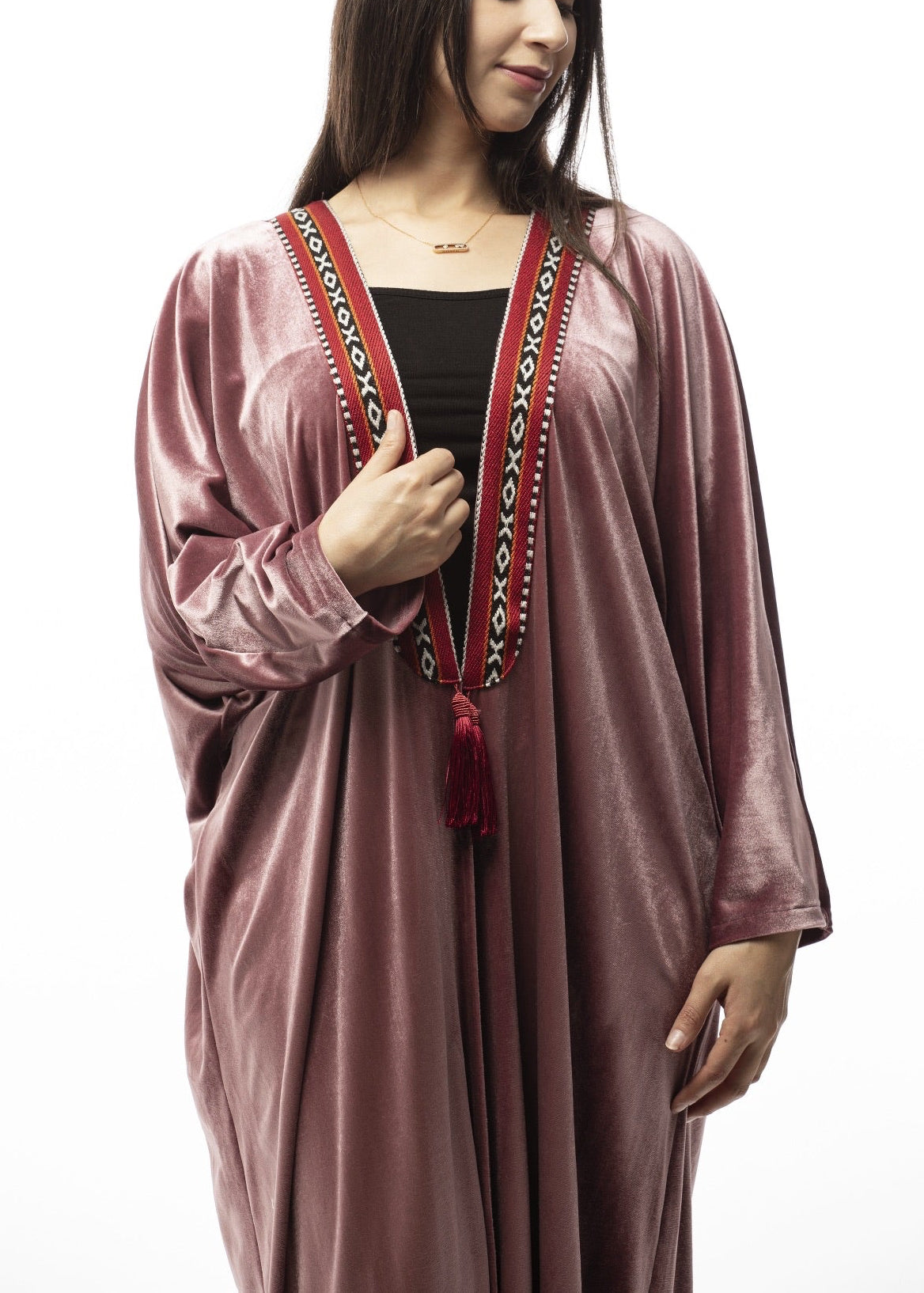 Velvet Bisht Abaya