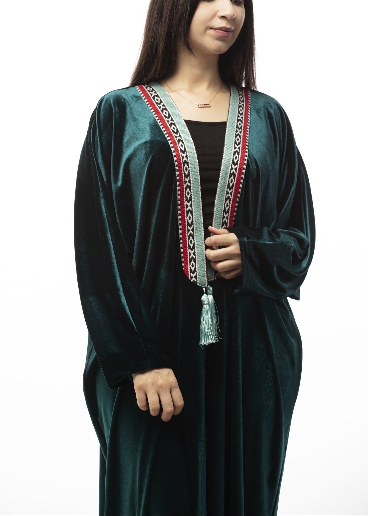 Velvet Bisht Abaya