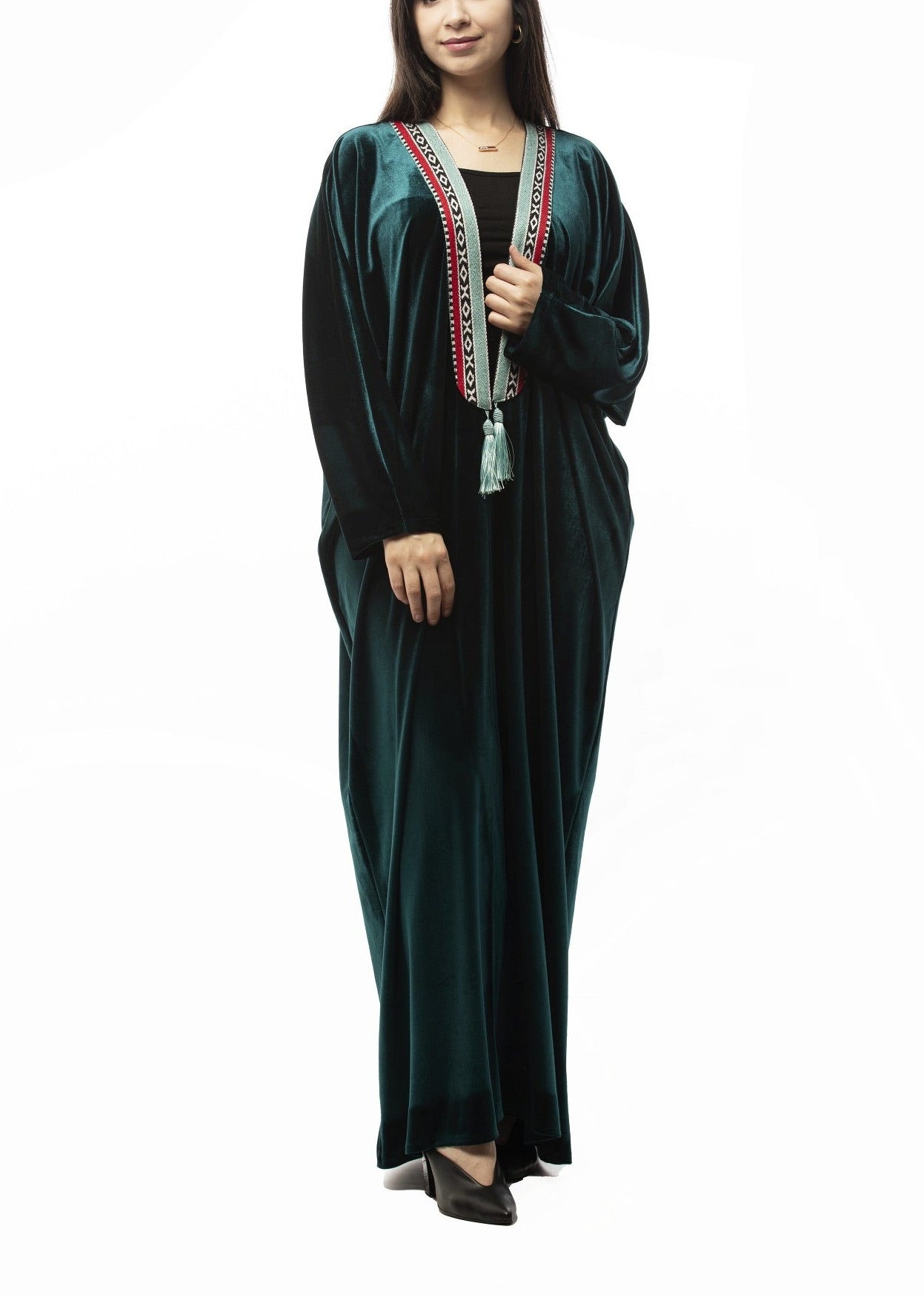 Velvet Bisht Abaya