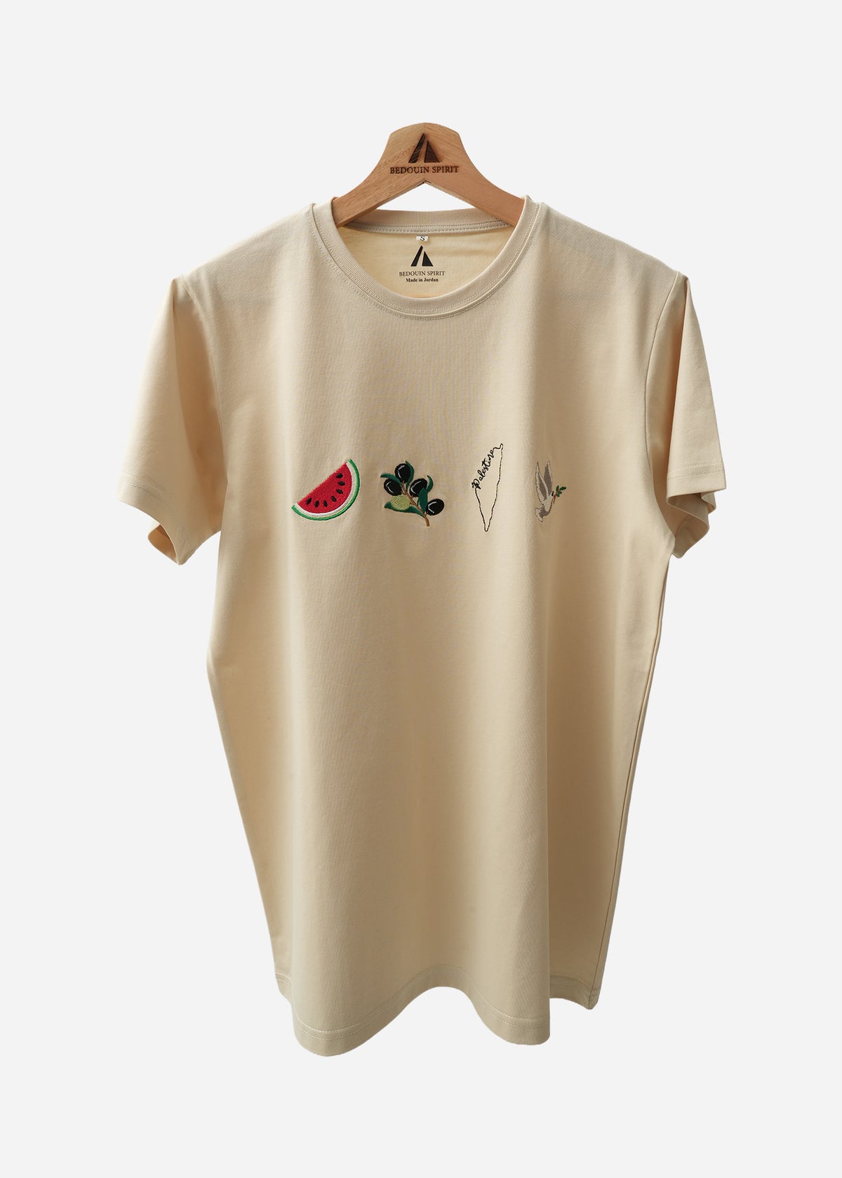 Watermelon Tatreez Cotton T-Shirt