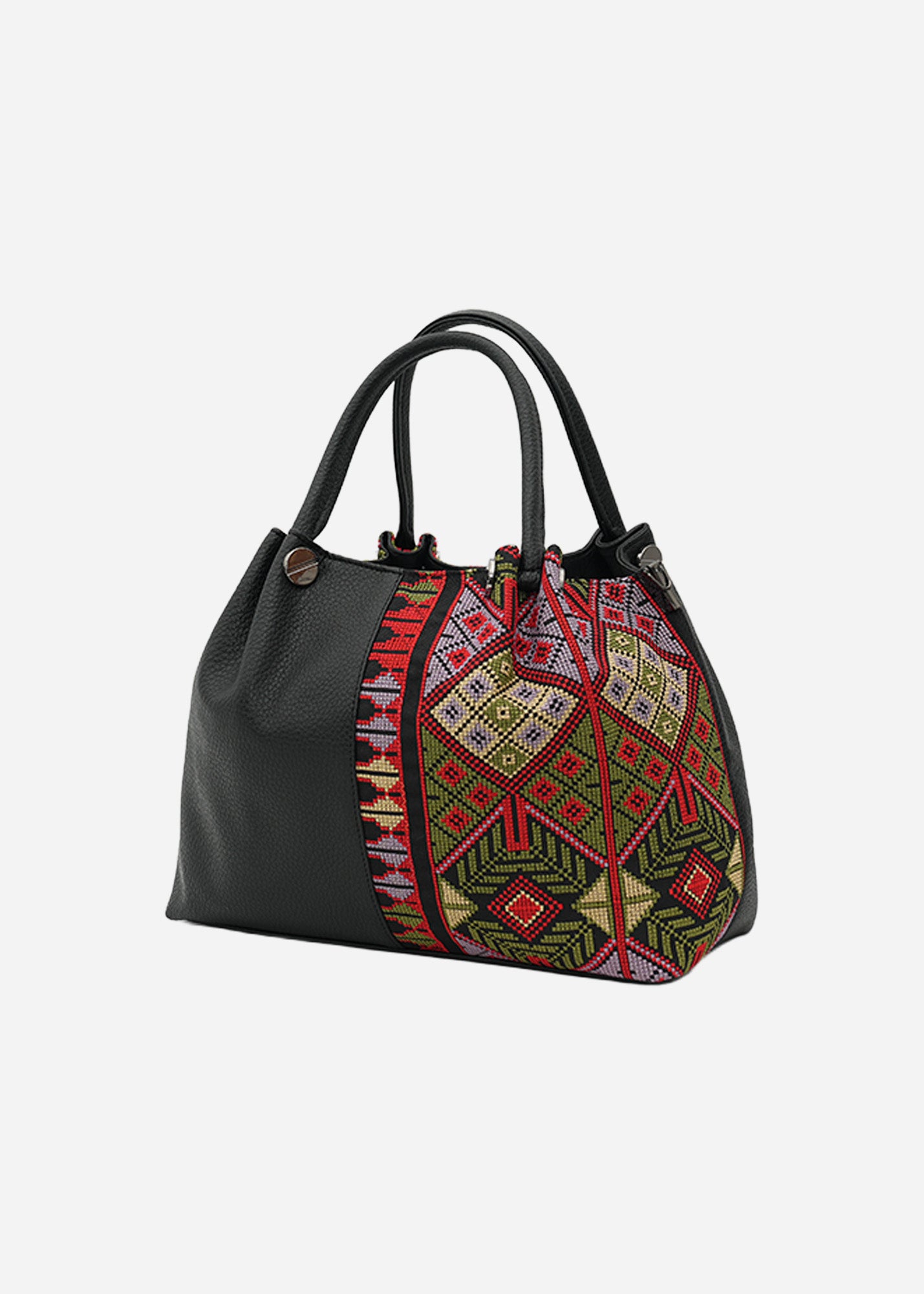 Leather Bucket Bag