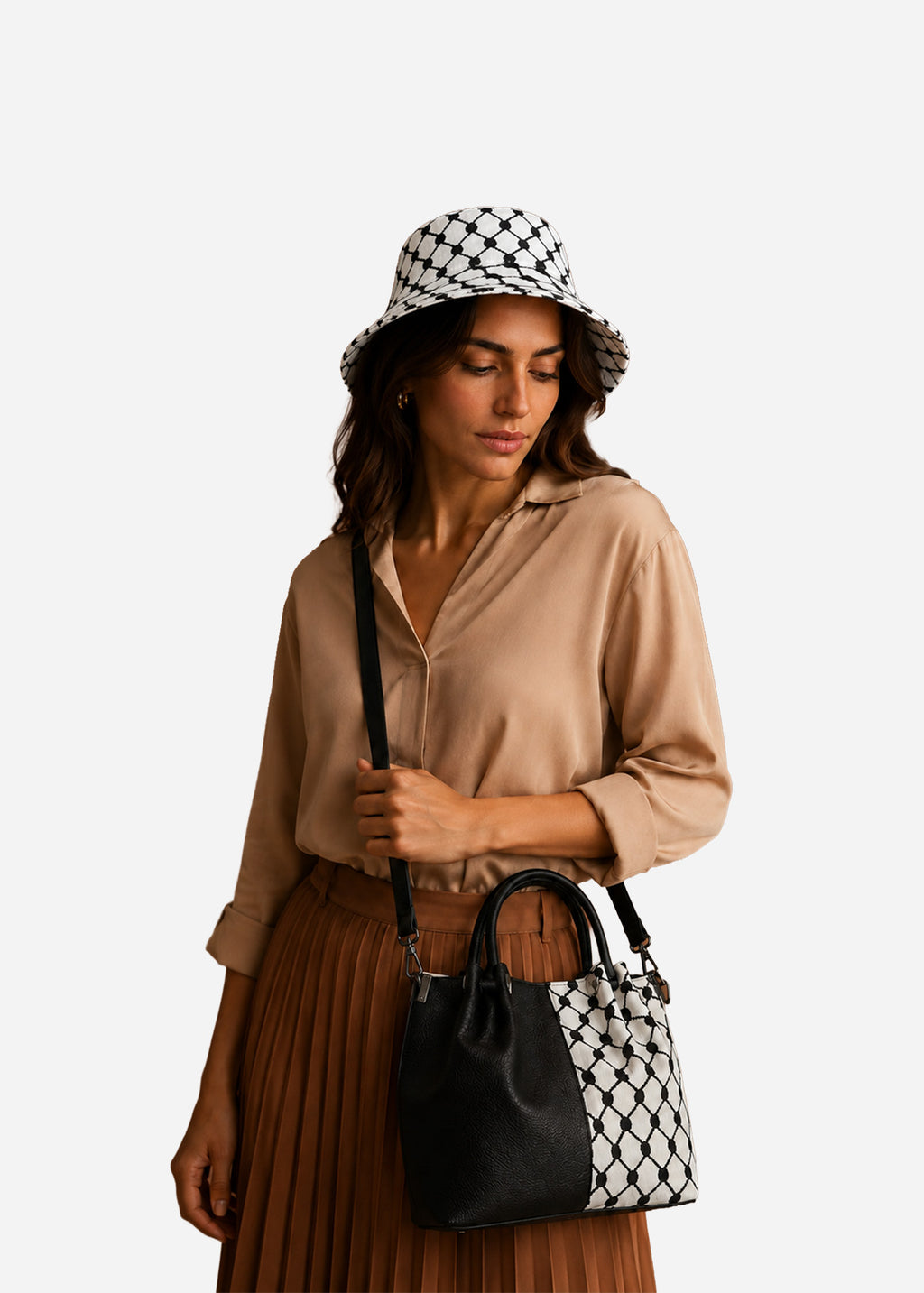 Keffiyeh Bucket Hat