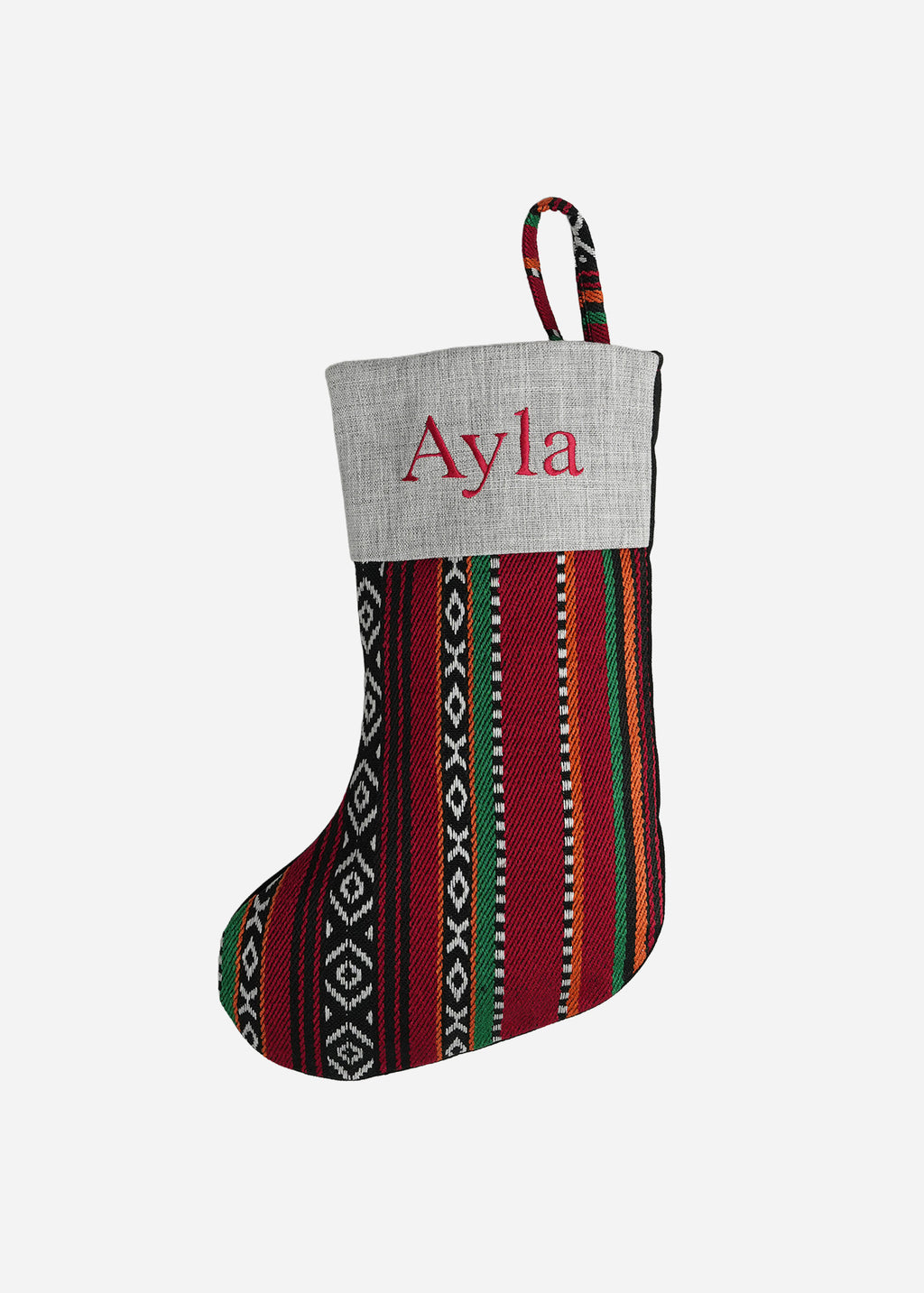 Custom Name Christmas Stocking