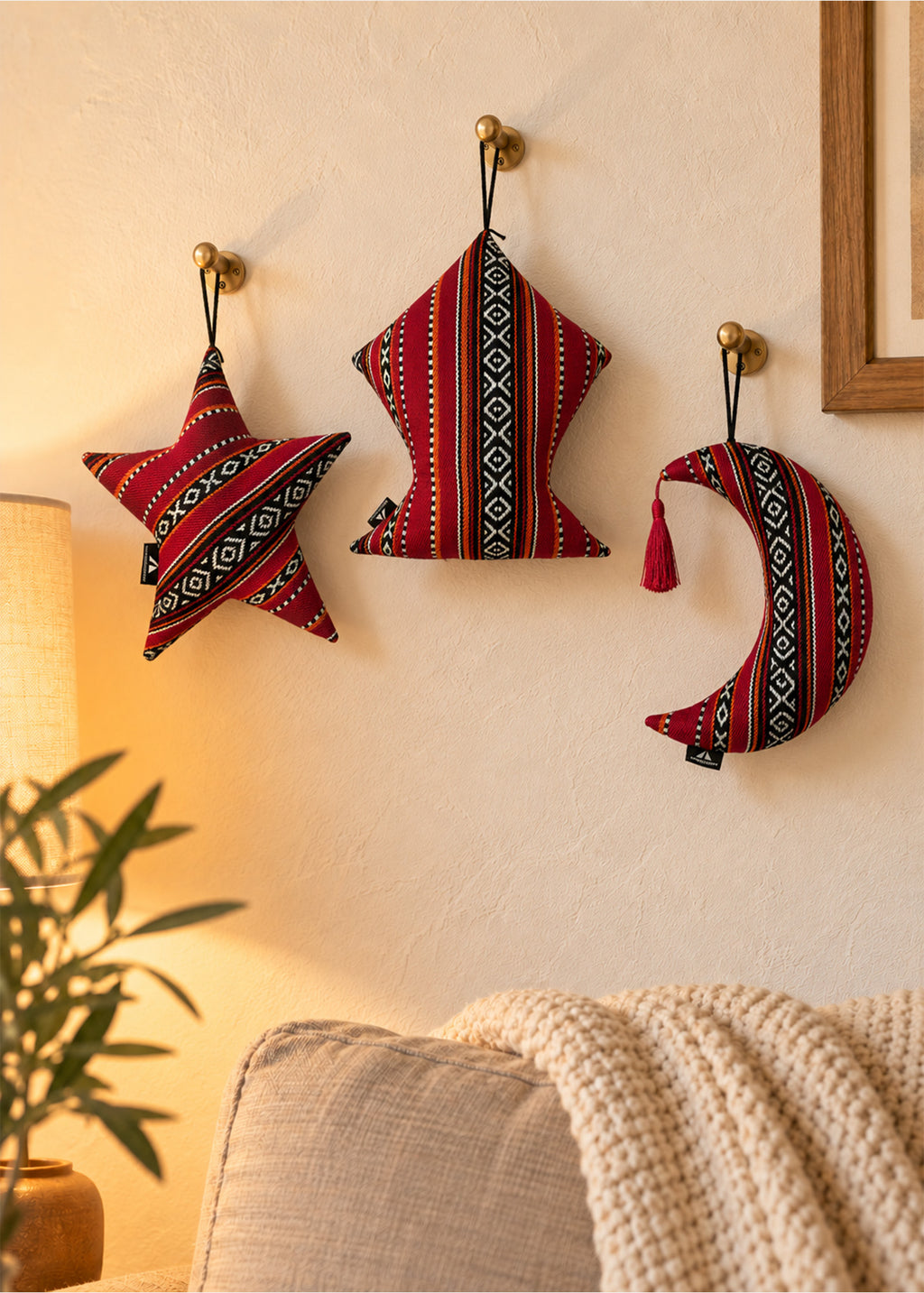 Sadu Lantern Pillow & Hanging decor ( Fanoos )