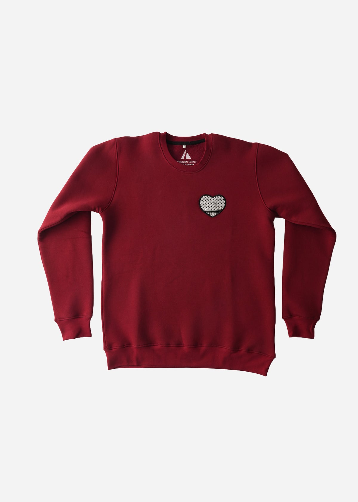 Keffiyeh Heart Sweatshirt