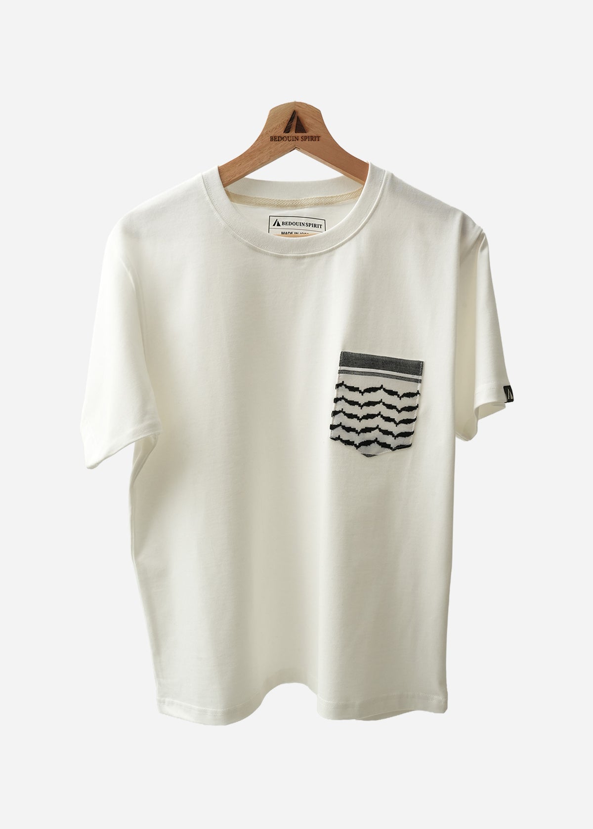 Keffiyeh Pocket Cotton T-Shirt