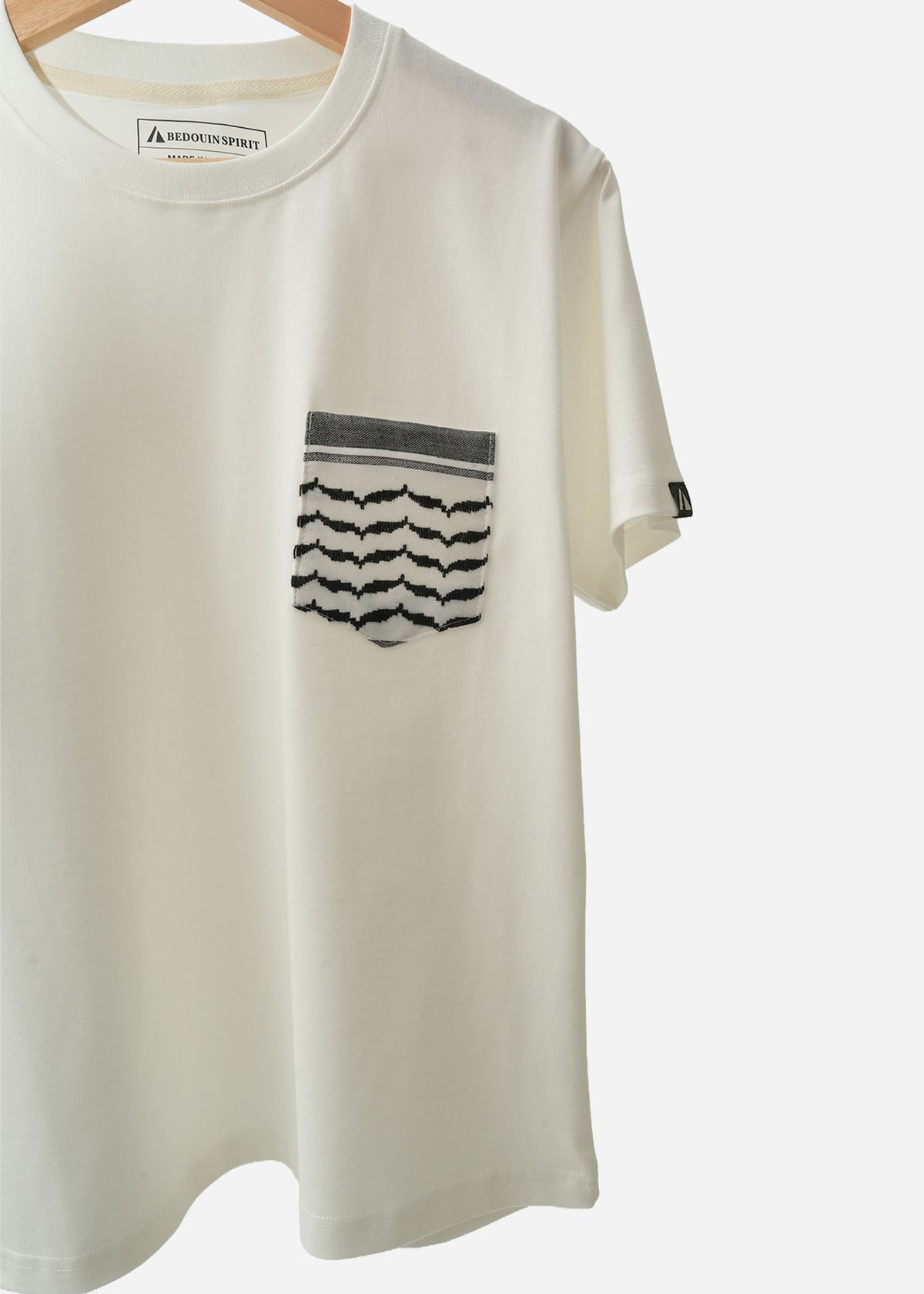 Keffiyeh Pocket Cotton T-Shirt
