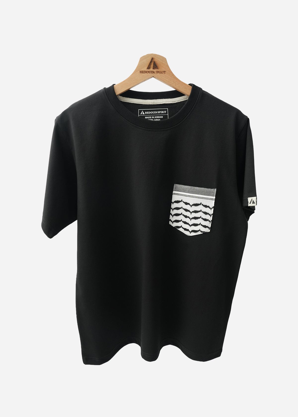 Keffiyeh Pocket Cotton T-Shirt