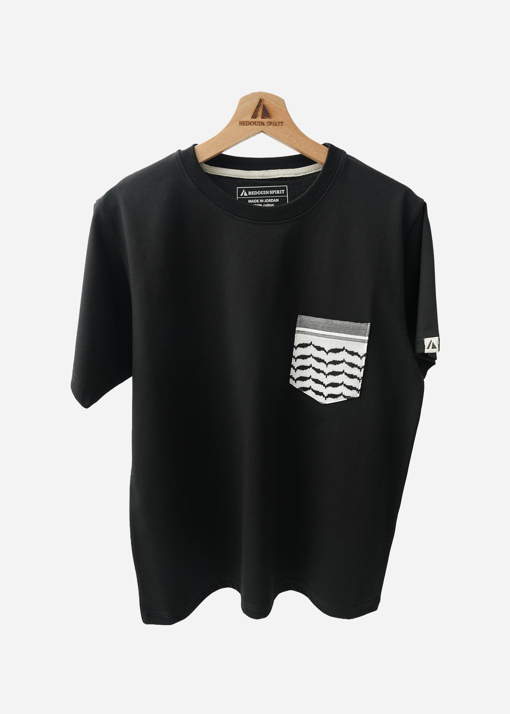 Keffiyeh Pocket Cotton T-Shirt