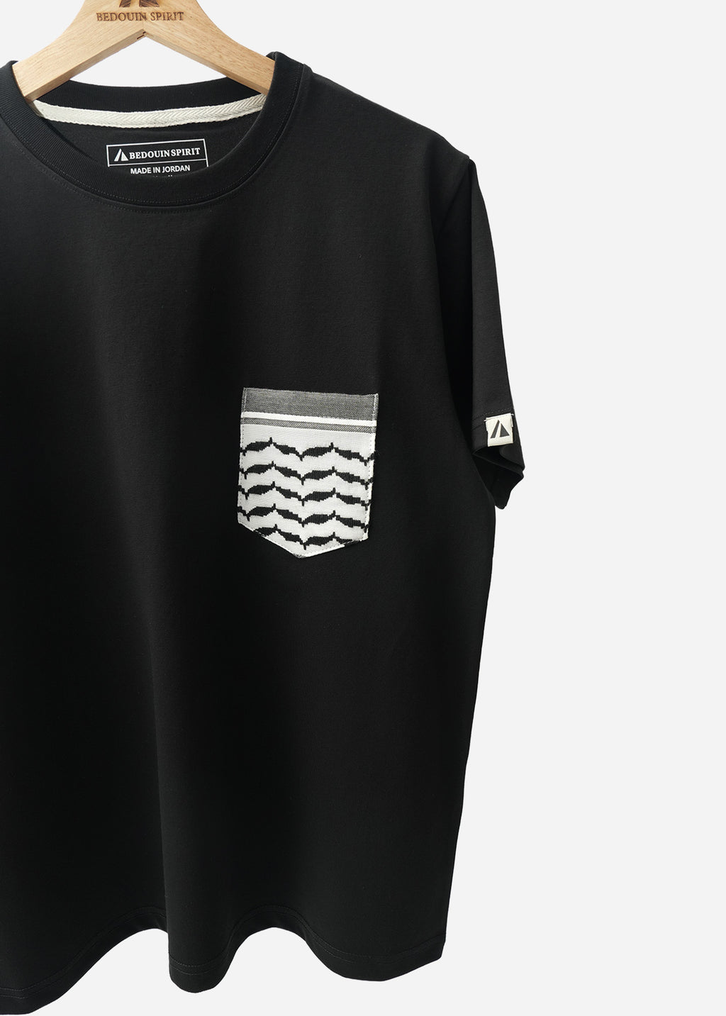 Keffiyeh Pocket Cotton T-Shirt