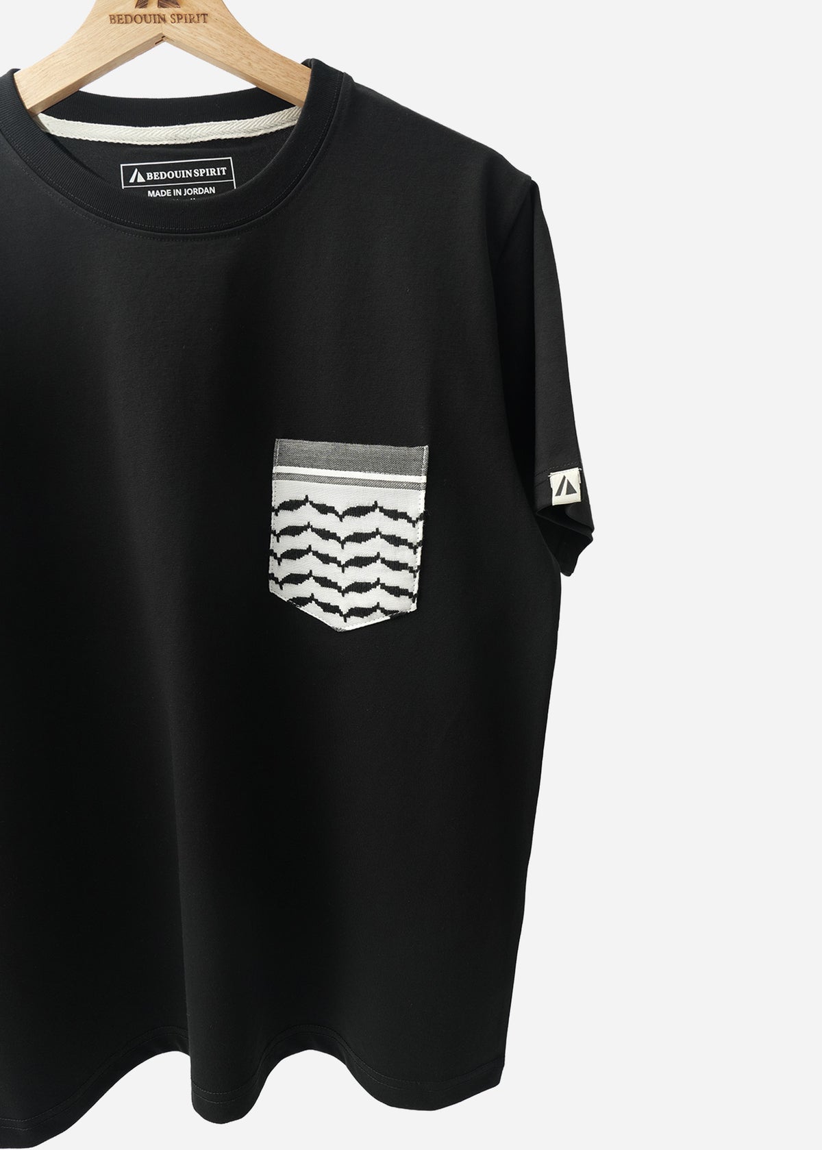 Keffiyeh Pocket Cotton T-Shirt