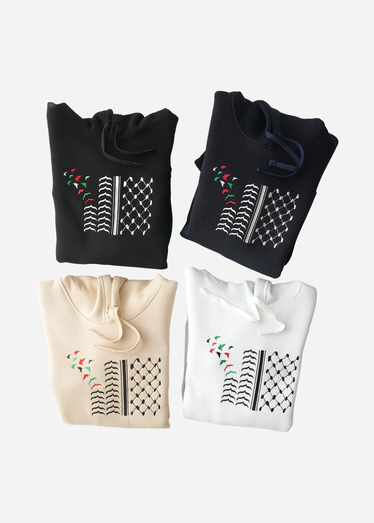 Keffiyeh Tatreez Hoodie
