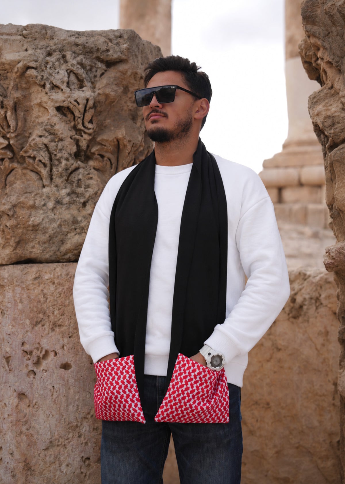 Shemagh & Keffiyeh Pocket Scarf