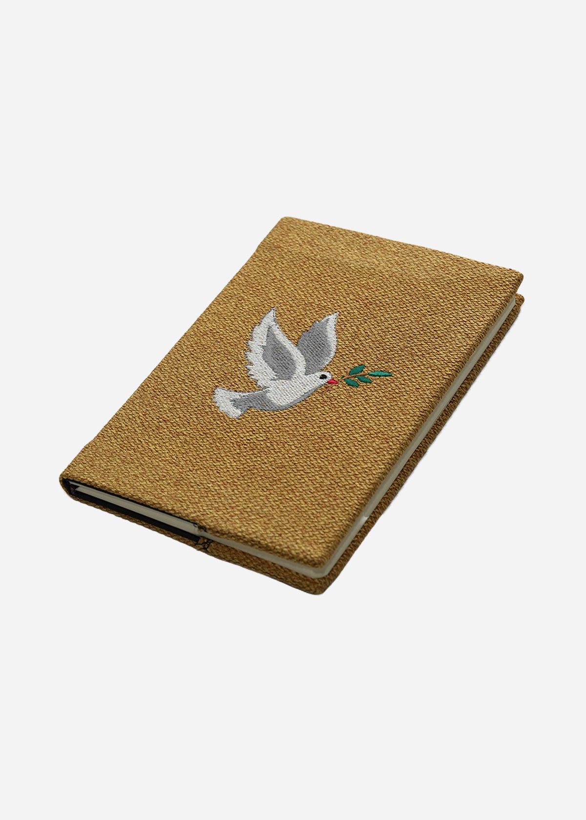 Peace Dove Embroidered Notebook