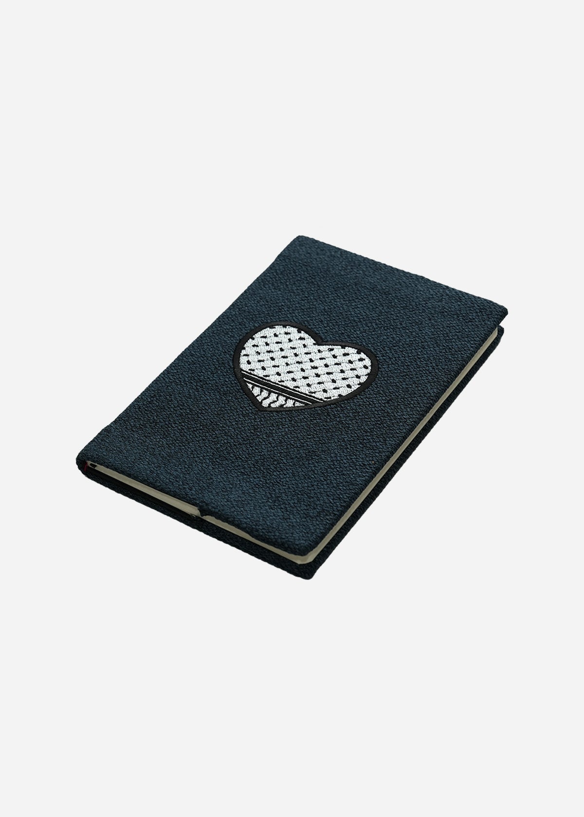Keffiyeh Heart Notebook Cover