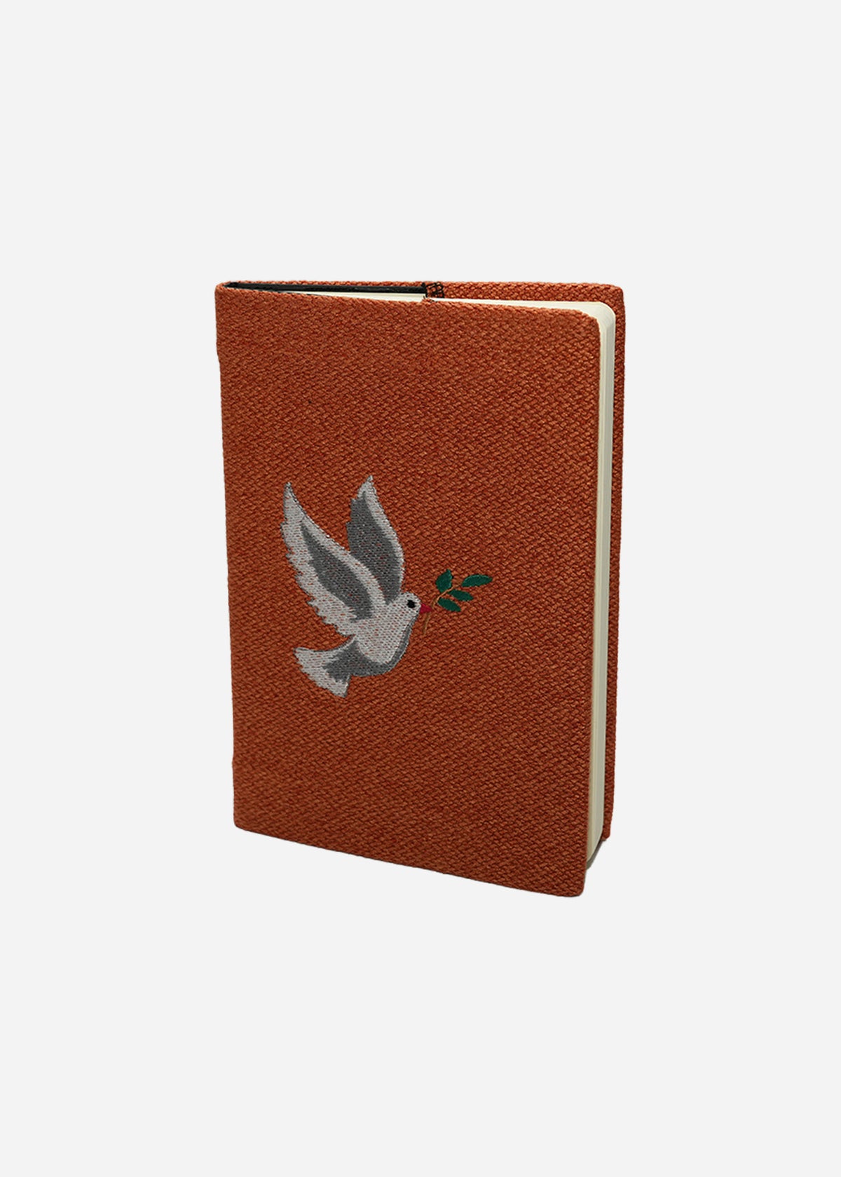 Peace Dove Embroidered Notebook
