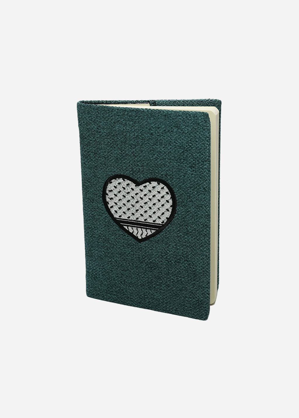 Keffiyeh Heart Notebook Cover