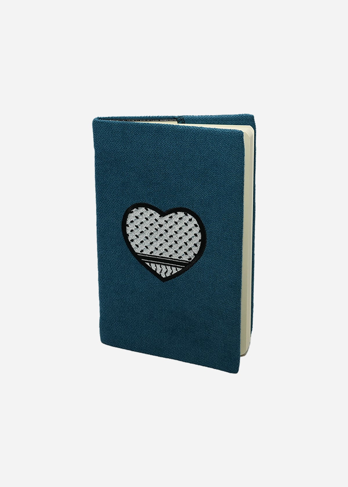 Keffiyeh Heart Notebook Cover