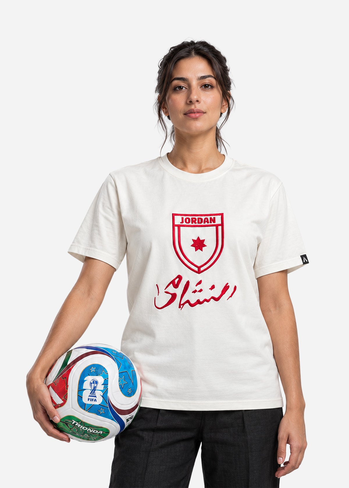 Nashama Jordan Embroidered T-Shirt