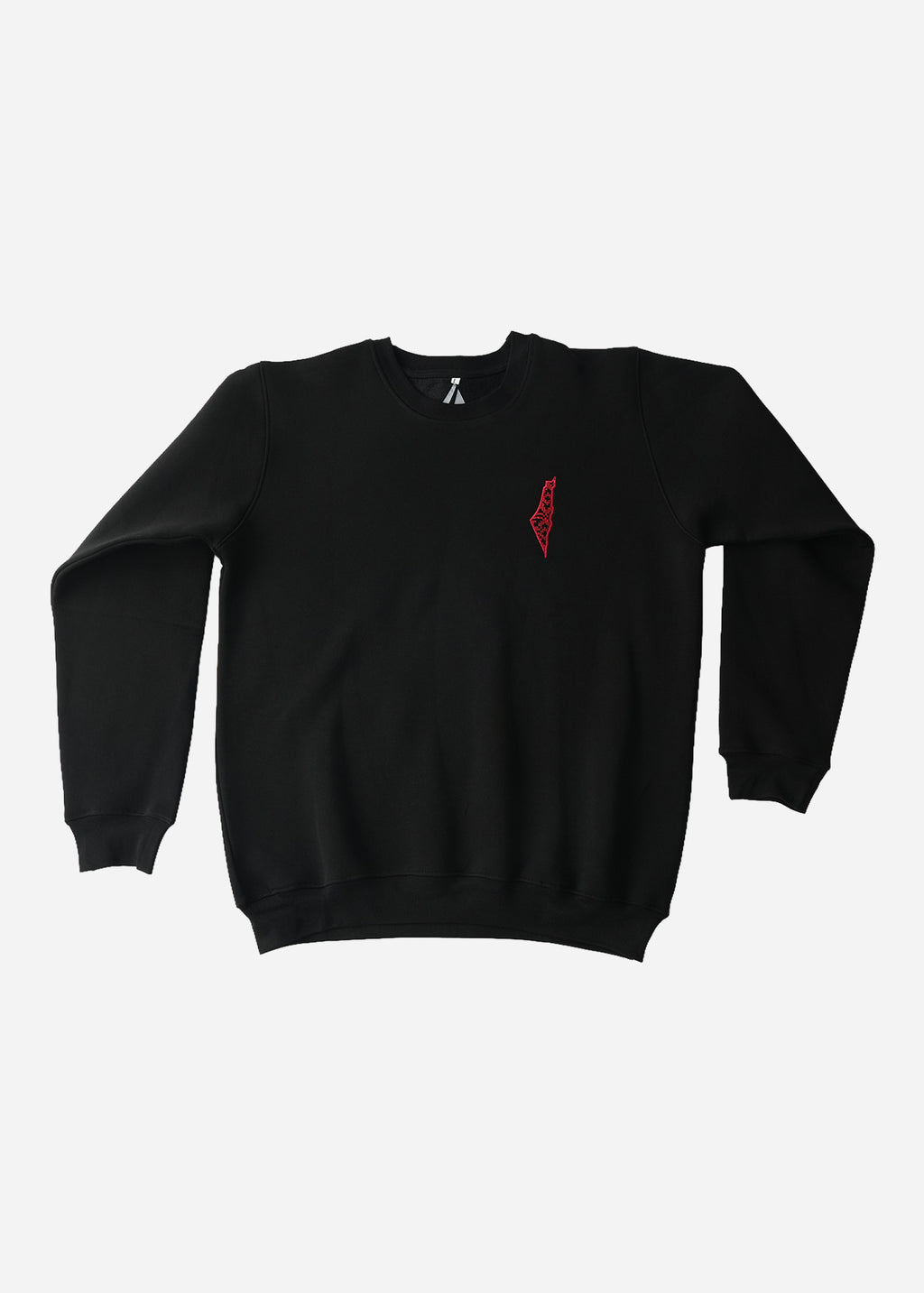 Palestine Map Tatreez Sweatshirt