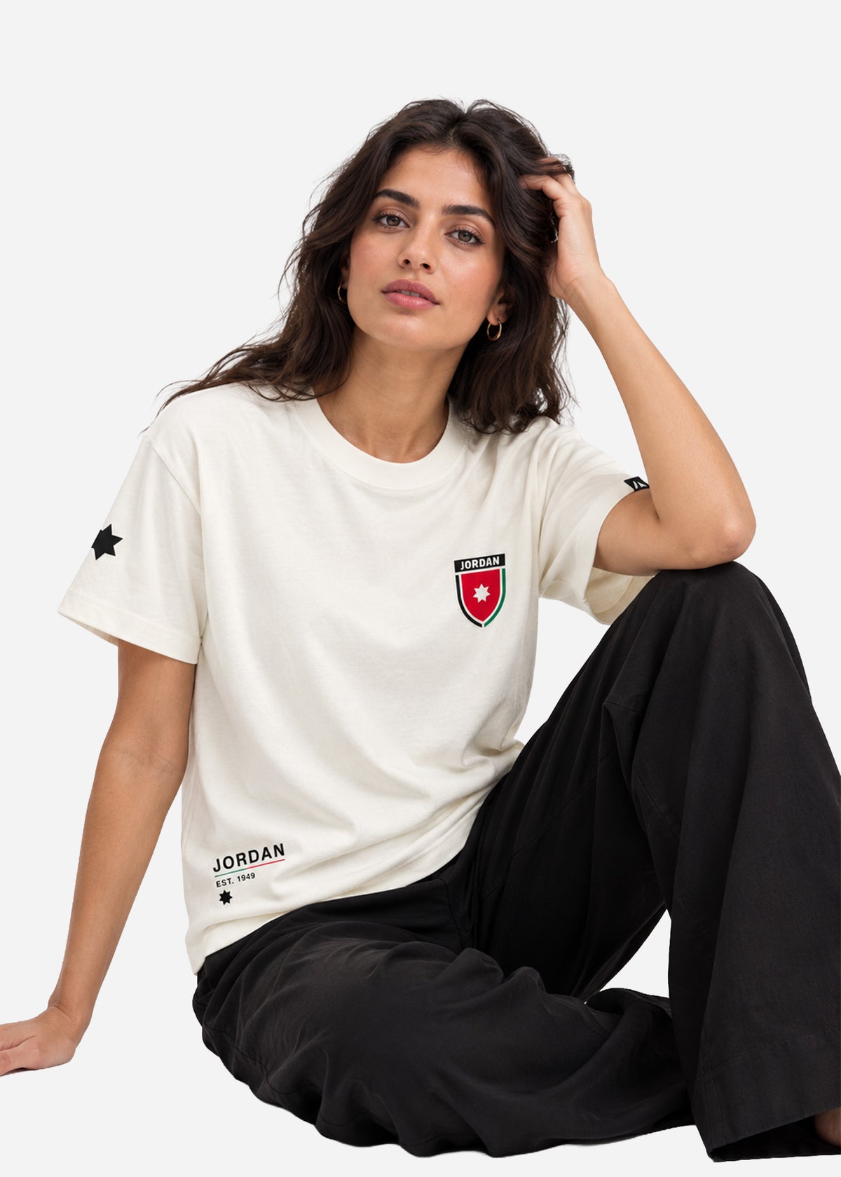 Nashama Jordan Football cotton T-Shirt